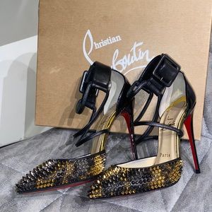 Christian Louboutin  Suzanna Spiked Pumps Size 36